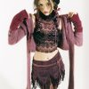 Style Core Aesthetics, New Style Trends - Grunge Gothic Skull Hooded Cardigan