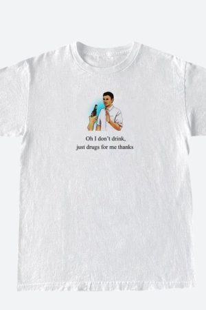 Style Core Aesthetics, New Style Trends - I Don't Drink Graphic Tee