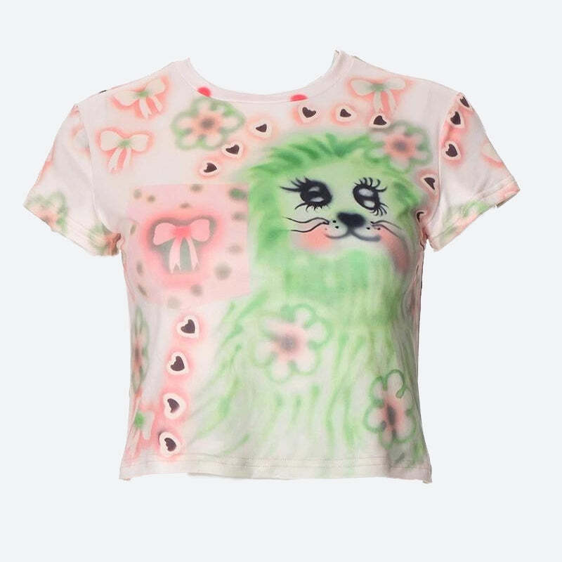 Style Core Aesthetics, New Style Trends - Indie Leon Bow Tee