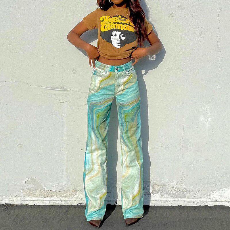 Style Core Aesthetics, New Style Trends - Indie Tie Dye Pants