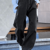 Style Core Aesthetics, New Style Trends - Jean boyfriend délavé foncé Y2K