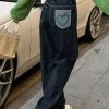 Style Core Aesthetics, New Style Trends - Jean boyfriend à patch au dos