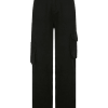 Style Core Aesthetics, New Style Trends - Jean cargo délavé à taille basse