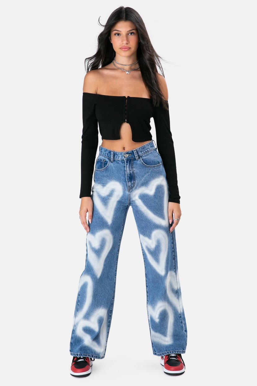 Style Core Aesthetics, New Style Trends - Jean taille haute 'Mara' 2 coloris