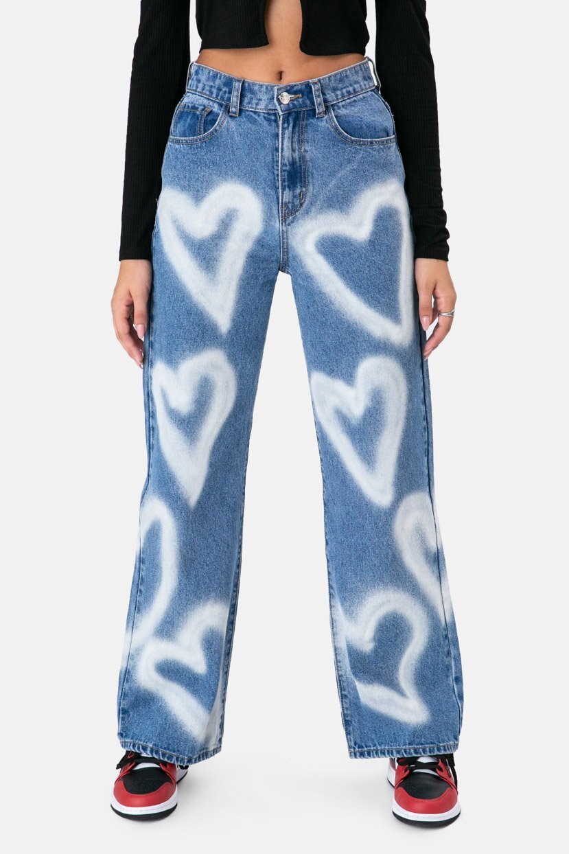 Style Core Aesthetics, New Style Trends - Jean taille haute 'Mara' 2 coloris
