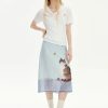 Style Core Aesthetics, New Style Trends - Jupe mi-longue Chat Style Soft Girl