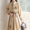 Style Core Aesthetics, New Style Trends - Light Academia Uniform Midi Dress