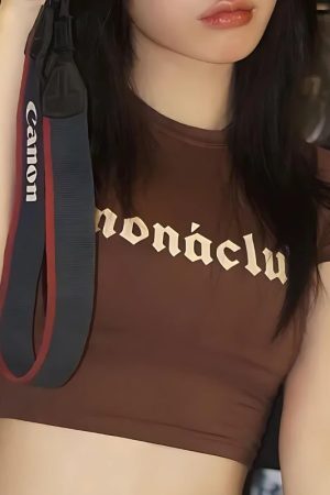 Style Core Aesthetics, New Style Trends - Monaclub Crop Top