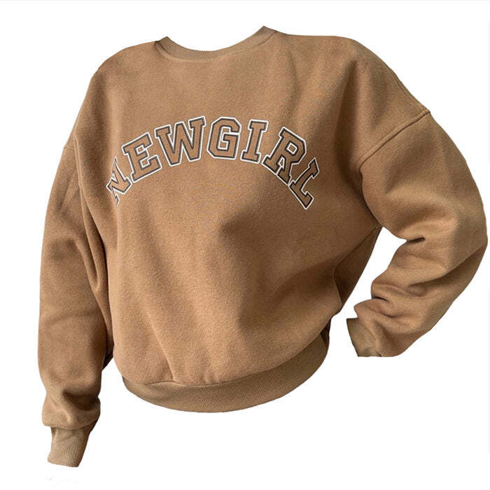 Style Core Aesthetics, New Style Trends - New Girl Vintage Sweatshirt