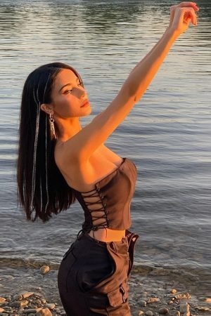 Style Core Aesthetics, New Style Trends - Off Shoulder Strapless Lace Up Corset