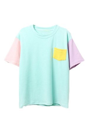 Style Core Aesthetics, New Style Trends - Pastel Combo T-Shirt