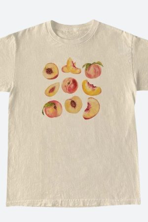 Style Core Aesthetics, New Style Trends - Peaches Tee