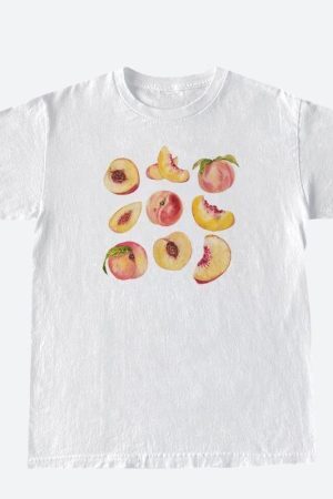 Style Core Aesthetics, New Style Trends - Peaches Tee