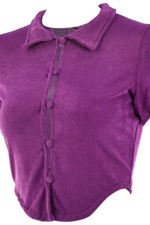 Style Core Aesthetics, New Style Trends - Personal Growth Velvet Top