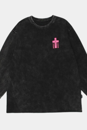 Style Core Aesthetics, New Style Trends - 'Pink crowd' T shirt