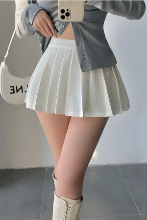 Style Core Aesthetics, New Style Trends - Pleated Tennis Mini Skirt