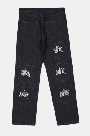 Style Core Aesthetics, New Style Trends - 'Pocketed'  Jeans