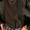 Style Core Aesthetics, New Style Trends - PU Leather Casual Blazer Jacket