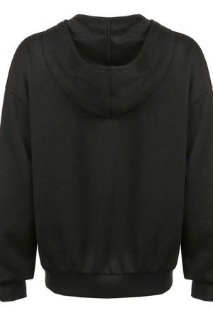Style Core Aesthetics, New Style Trends - Rhinestone Skeleton Hoodie