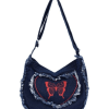 Style Core Aesthetics, New Style Trends - Sac à bandoulière à imprimé papillon Y2k