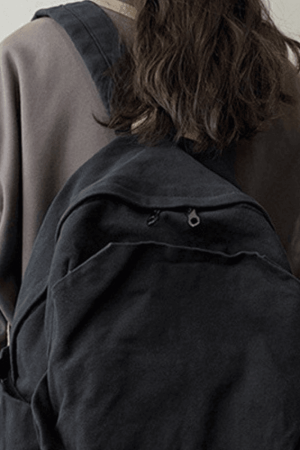 Style Core Aesthetics, New Style Trends - Sac à dos Vintage Wash College School