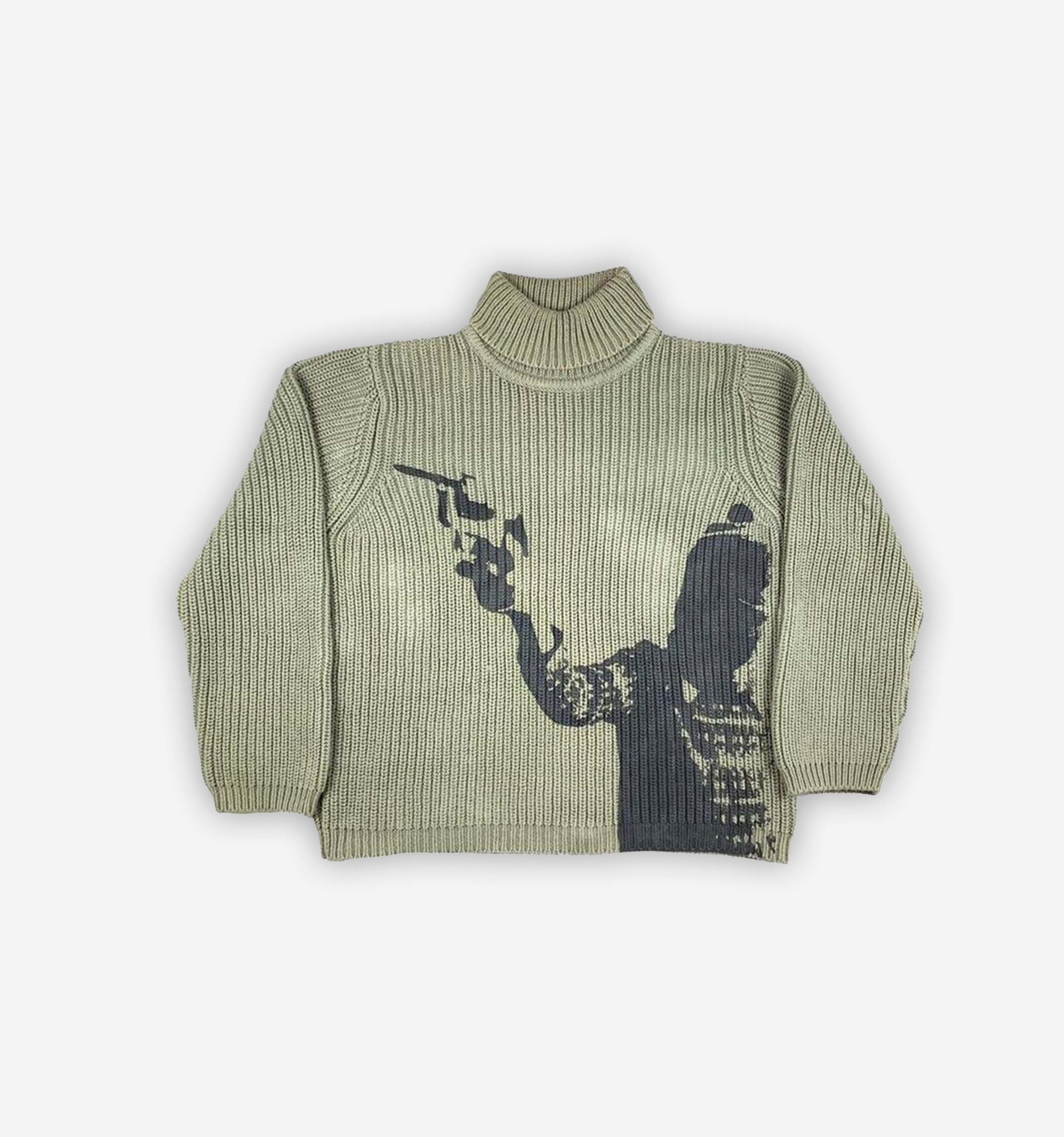 Style Core Aesthetics, New Style Trends - 'Shooter' Knit Sweater