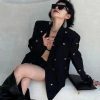 Style Core Aesthetics, New Style Trends - Silver Hearts Blazer