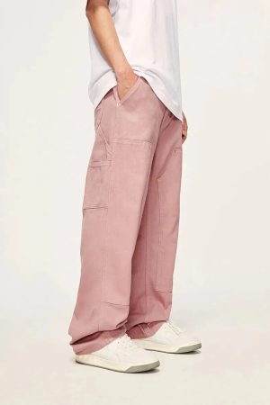 Style Core Aesthetics, New Style Trends - Soft Boy Bottle Pocket Pants