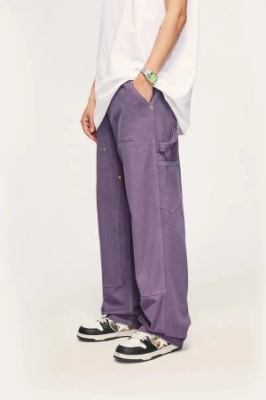 Style Core Aesthetics, New Style Trends - Soft Boy Bottle Pocket Pants