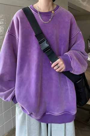 Style Core Aesthetics, New Style Trends - Soft Boy Casual Oversized Sweatshirt