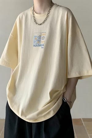 Style Core Aesthetics, New Style Trends - Soft Boy Summer Time Tee