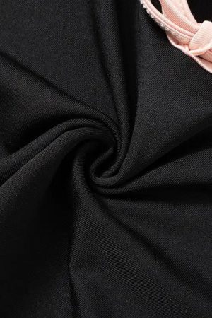 Style Core Aesthetics, New Style Trends - Soft Girl Bow Sweetheart Neckline Top