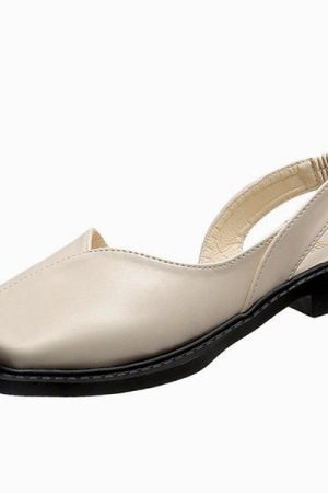 Style Core Aesthetics, New Style Trends - Square Toe Sandals