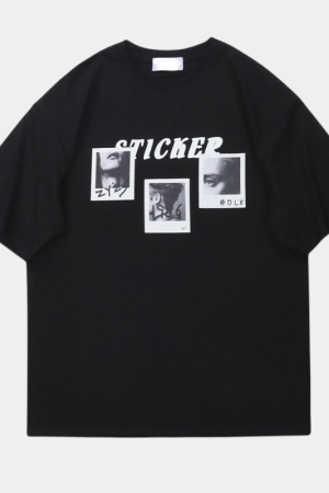 Style Core Aesthetics, New Style Trends - 'Sticker' T shirt