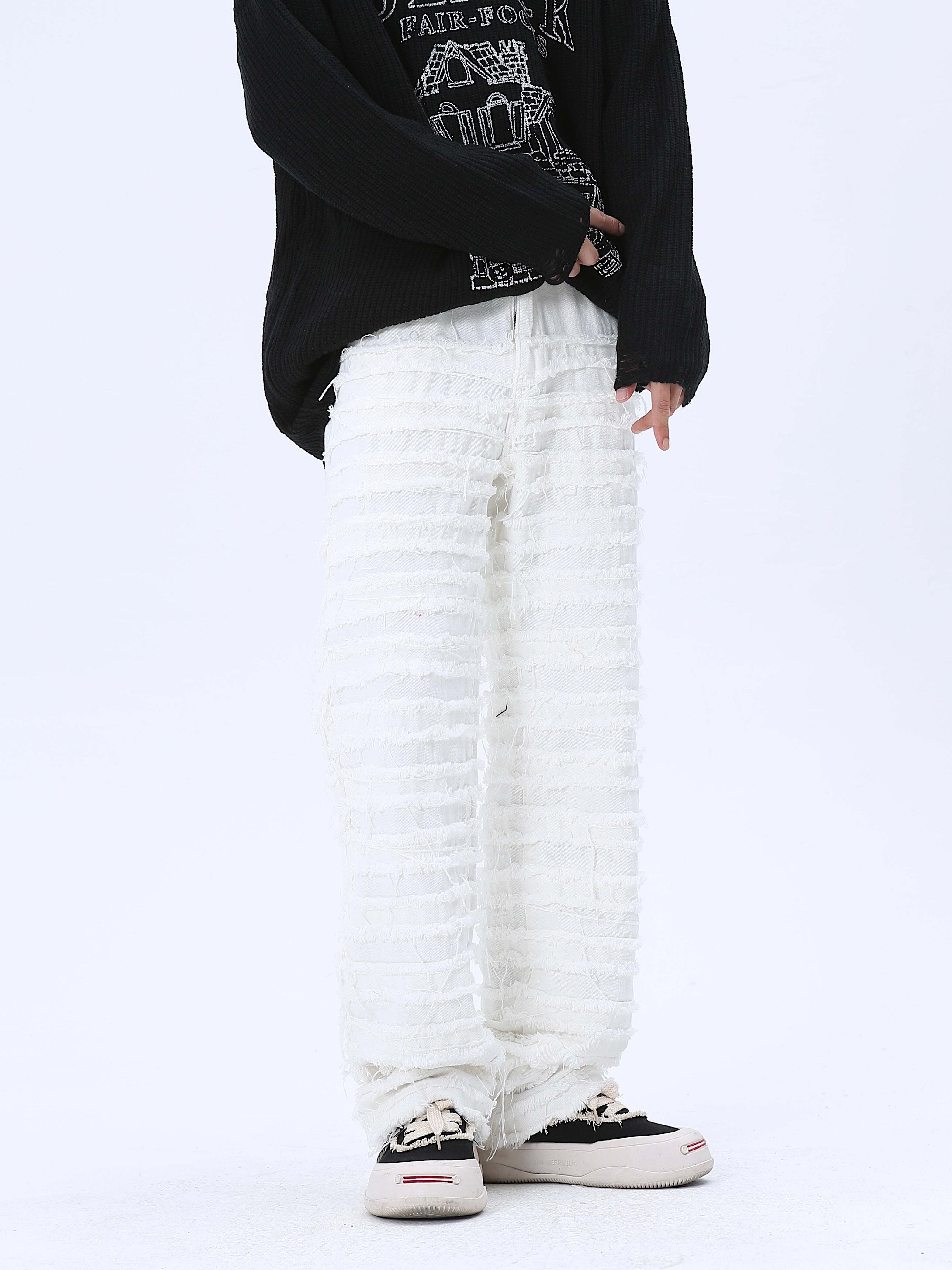 Style Core Aesthetics, New Style Trends - 'Tassle' Jeans