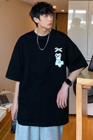 Style Core Aesthetics, New Style Trends - Teddy Bear Silhouette Tee