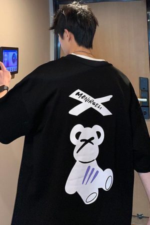 Style Core Aesthetics, New Style Trends - Teddy Bear Silhouette Tee