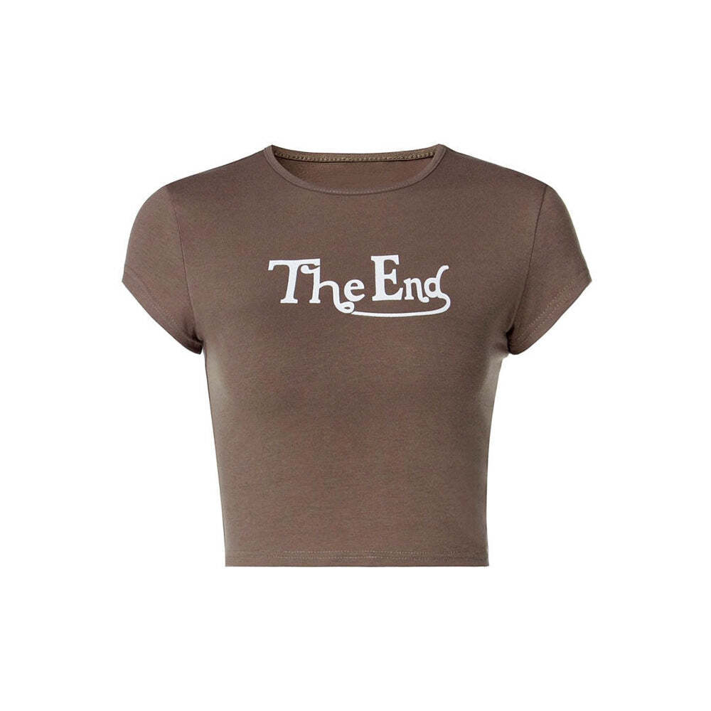 Style Core Aesthetics, New Style Trends - The End Crop Top