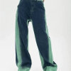 Style Core Aesthetics, New Style Trends - Tie Dye Distressed Baggy Boyfriend Jeans