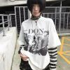 Style Core Aesthetics, New Style Trends - Top Superposé Y2K Grunge Don't Smoke