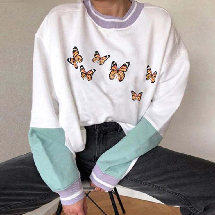 Style Core Aesthetics, New Style Trends - Ur My Butterfly Sweatshirt