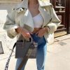 Style Core Aesthetics, New Style Trends - Veste en cuir végan 'Loane'