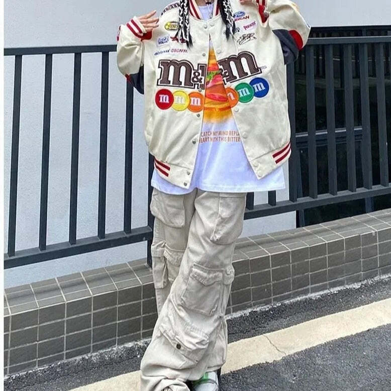 Style Core Aesthetics, New Style Trends - Veste m&ms
