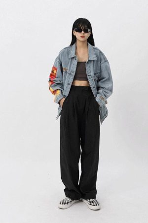 Style Core Aesthetics, New Style Trends - Vincent Van Gogh Denim Jacket