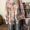 Style Core Aesthetics, New Style Trends - Vintage Cartoon Oversized Shirt
