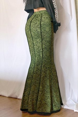 Style Core Aesthetics, New Style Trends - Vintage Slim Fit Maxi Skirt