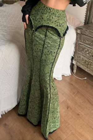 Style Core Aesthetics, New Style Trends - Vintage Slim Fit Maxi Skirt