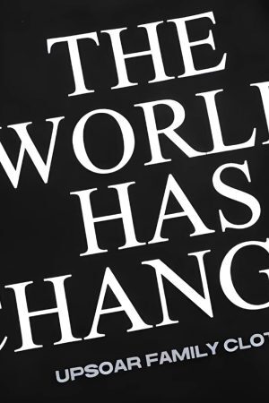 Style Core Aesthetics, New Style Trends - World Has Changed Graphic Tee