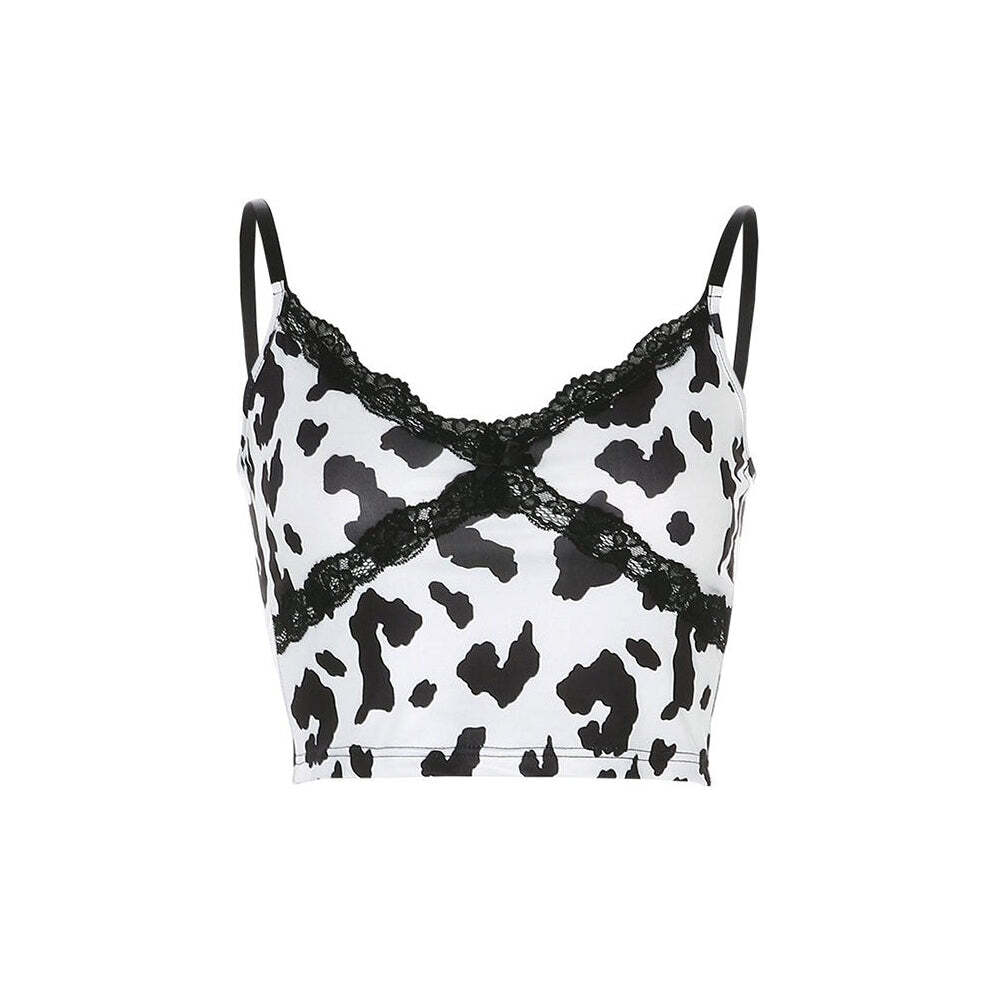 Style Core Aesthetics, New Style Trends - Y2K Animal Behavior Tank Top