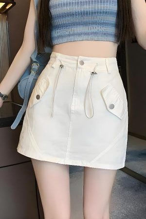 Style Core Aesthetics, New Style Trends - Y2K Cargo Mini Skort